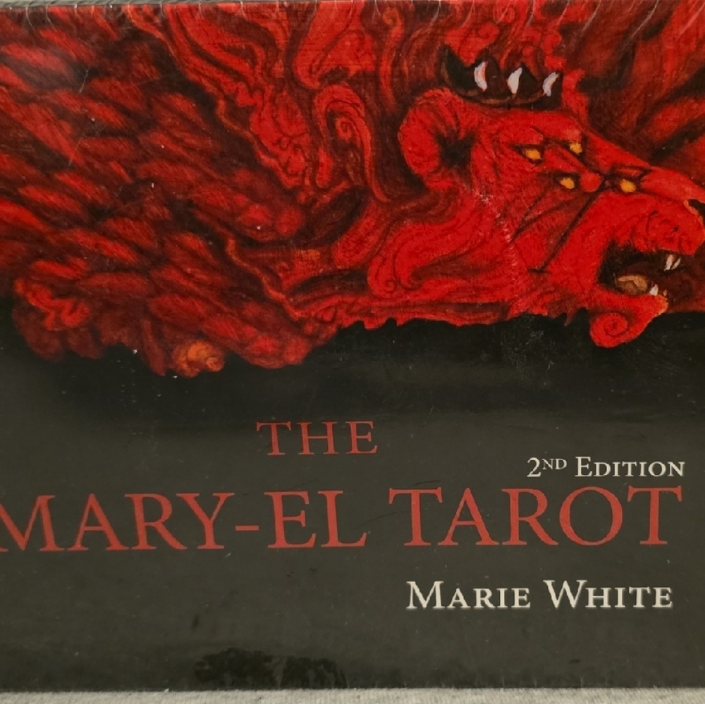 The Mary-El Tarot 2nd Edition - Red & Black Packaging